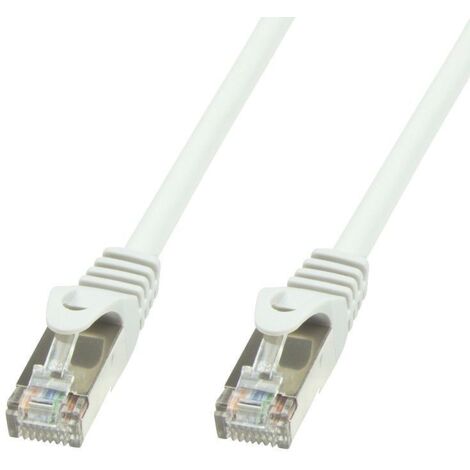Techly Professional Cavo di rete Patch in rame Cat.6 Bianco SFTP LSZH 5m