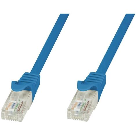 Techly Professional Cavo di Rete Patch in Rame Cat.6 Blu UTP 1,5m