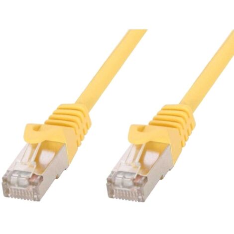 Techly Professional Cavo di rete Patch in rame Cat.6 Giallo SFTP LSZH 1,5m