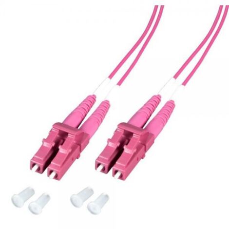 Techly Professional Cavo Fibra Ottica LC/LC 50/125 Multimodale 5m Diametro 1.2mm OM4