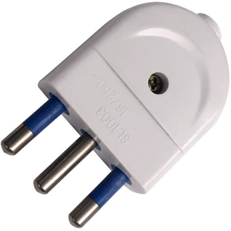 TECHLY Spina 16A 2P+T bianca