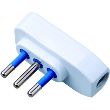 TECHLY Spina ribassata 2P+T 10A Bianco