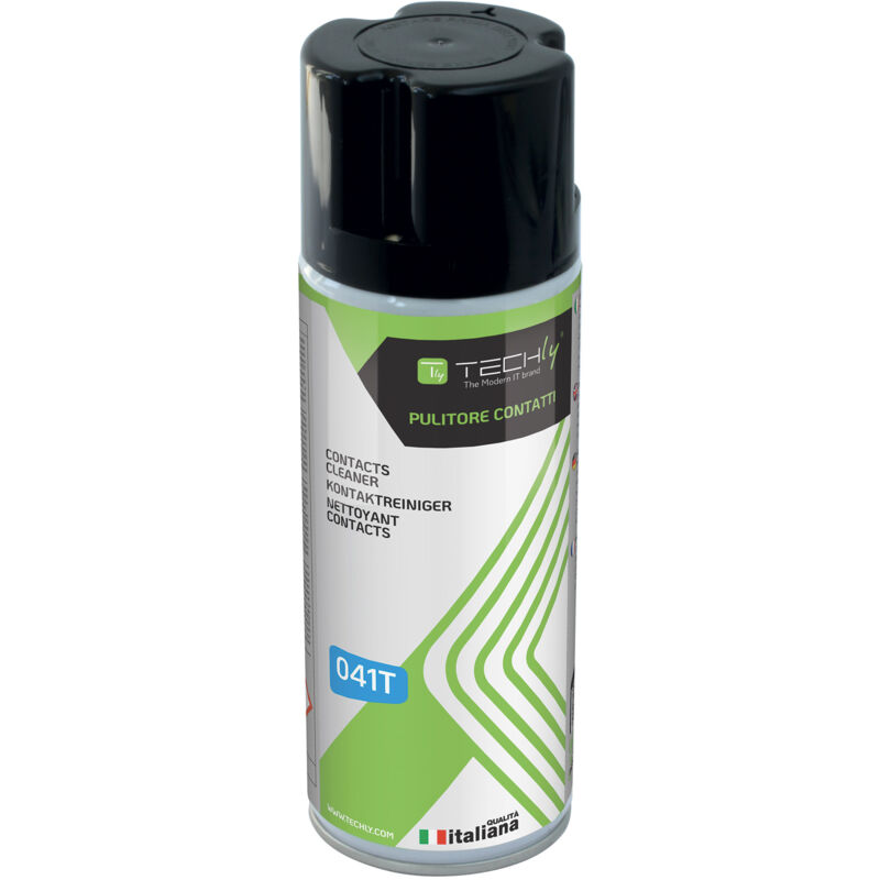 Spray Di Pulizia Contatti Elettrici Ed Elettronici 400ml Techly