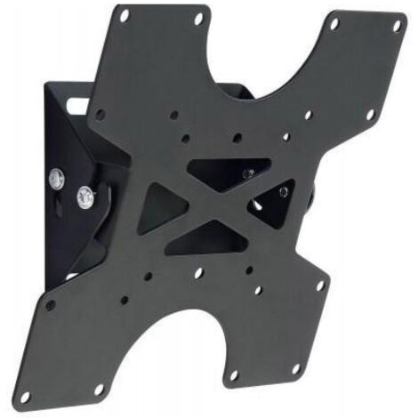 TECHLY Staffa Supporto a muro per TV LED LCD 17 - 37 inclinabile nero