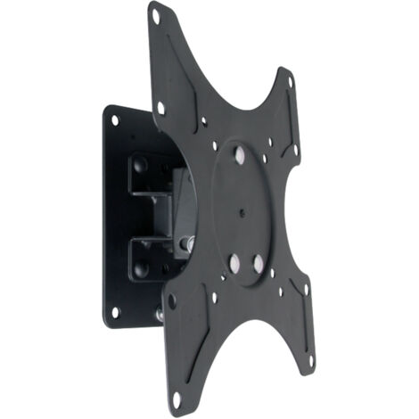 TECHLY Staffa Supporto a muro per TV LED LCD 19 - 37 inclinabile 1 snodo nero