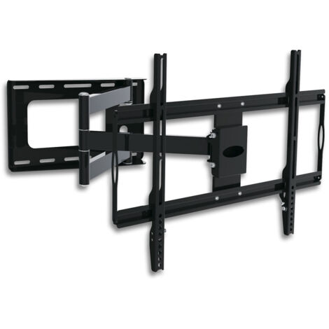 Techly Supporto a Muro Slim per TV LED LCD 32-70'' Nero