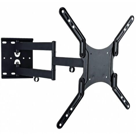 TECHLY Supporto a Muro Ultra Slim per TV LED LCD 23-55'' Nero