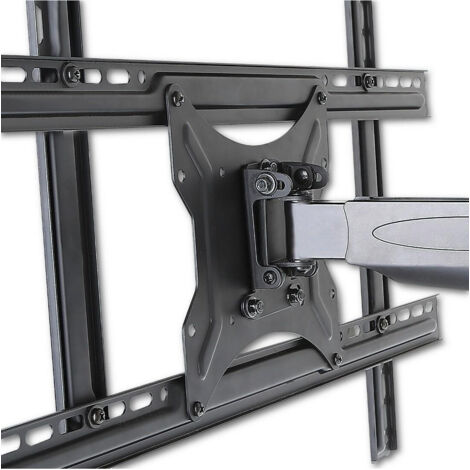 TECHLY Supporto a Muro Ultra Slim per TV LED LCD 40-65'' Full Motion Nero