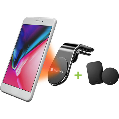 Techly supporto cellulare magnetico per auto 362701