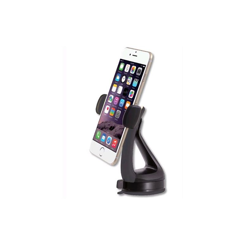 Image of Supporto da Auto per iPhone e Smartphone 3.0''-6.0'' con Ventosa - Techly