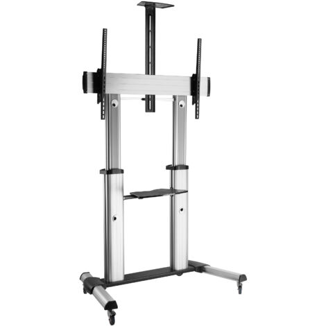 Techly Supporto mobile da pavimento per TV Ultra larghe 60-100''