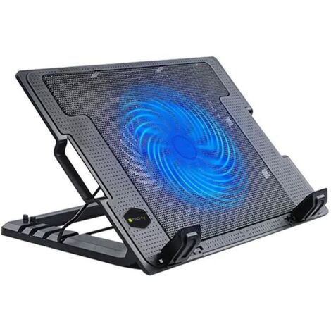 Techly Supporto per notebook fino a 17.3" con sistema di raffreddamento