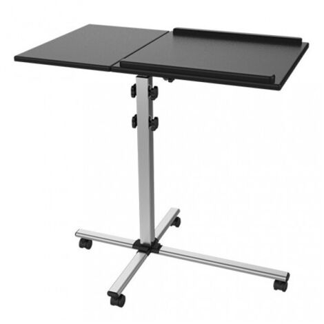 Techly Trolley Regolabile Universale per Proiettore notebook , Nero