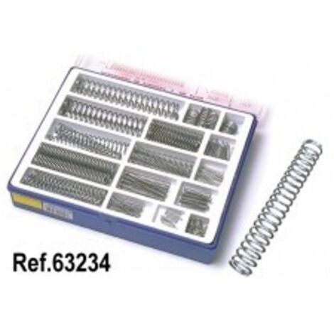 Techman - Assortiment de 130 ressorts à compression - 63234