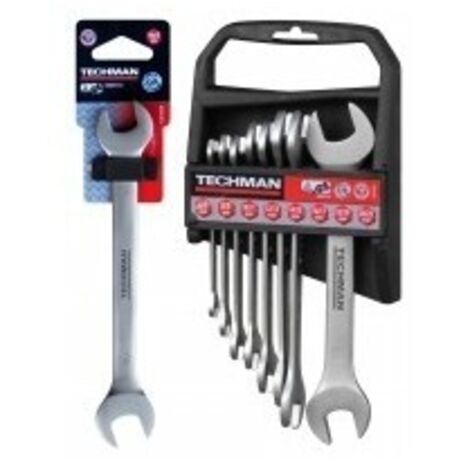 TECHMAN Clé Double Fourche  Industrie 25 x 28mm