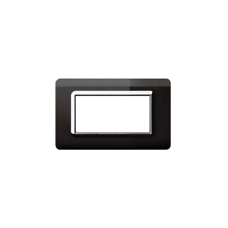 Techn. Platte 44 Schwarzer Rahmen. Chrom 4M AVE 44PY04NAL
