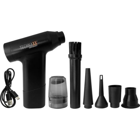 Technaxx 5168 Soffiatore di polvere senza fili nero
