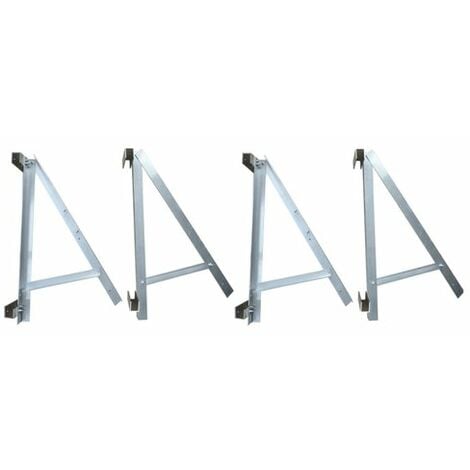 Technaxx BALCONY POWER Accessorio Per il Montaggio di Pannelli Solari Supporto Per Palo Solare