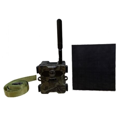 TECHNAXX - Caméra 4G Wildcam TX-189 + Panneau Solaire