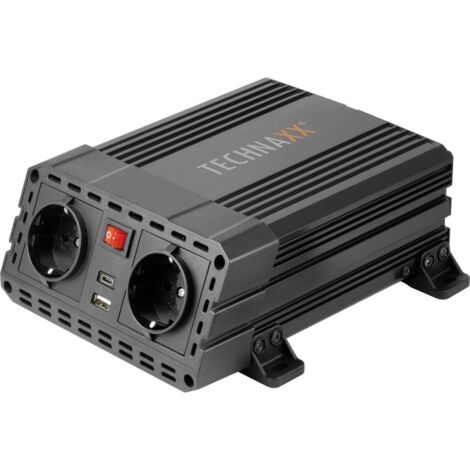 Technaxx Inverter TE19 600 W 12 V/DC - 230 V/AC