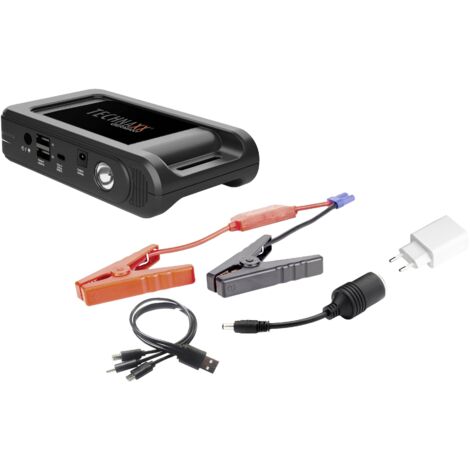 Technaxx Système de démarrage rapide TX-218 5030 Courant d'aide au démarrage (12 V)=350 A compresseur, protection élect