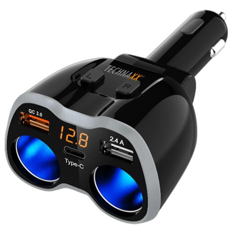Technaxx Universal Auto Alarm TX-100 12V & 24V Zigarettenanzünder