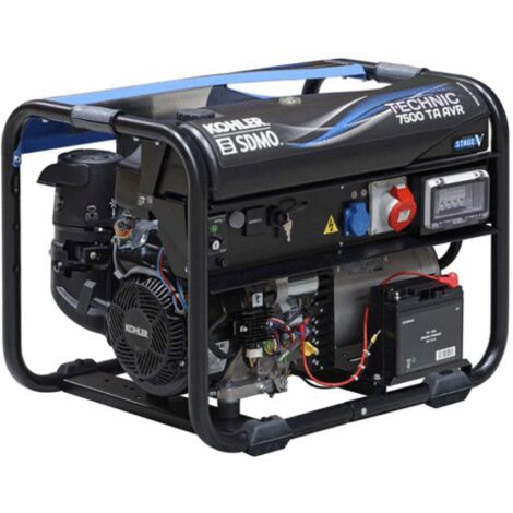TECHNIC 7500 TA AVR C5 Groupe électrogène triphasé 6500W