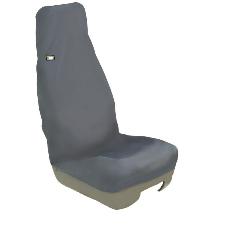 HDD Technicians Universal Front Black Seat Cover - 136 X 75CM