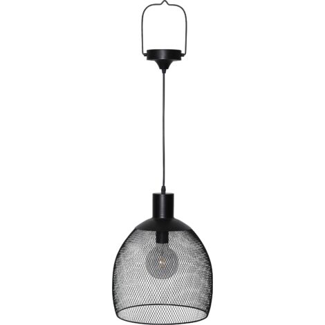 technik@all LED-Solar-Lampe, schwarz, ca 29 x 29 x 35cm, 481-71