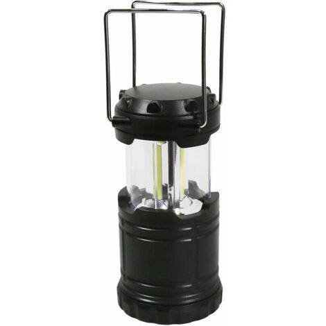 technik@all Tragbare Campinglampe mit faltbarem Griff und 3 COB LEDs