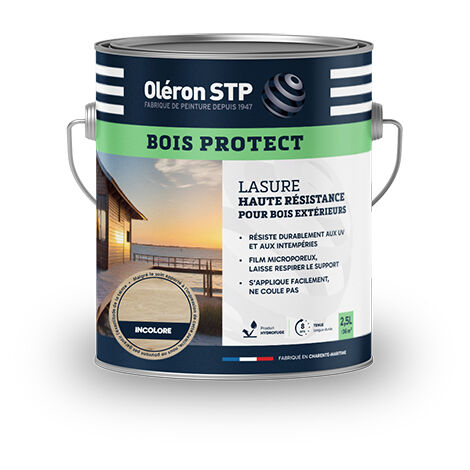 Technima Oléron Lasure Bois Protect Incolore 2,5l - Technima