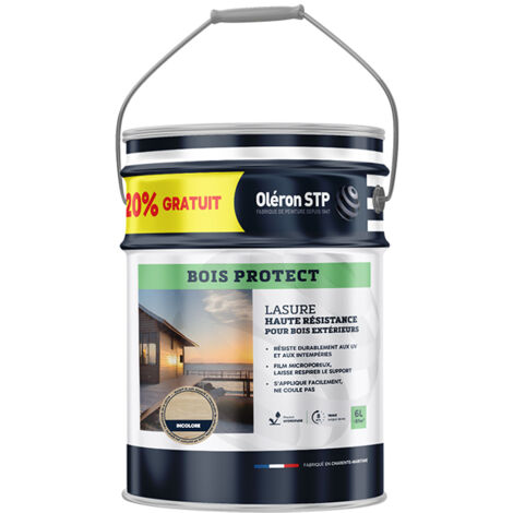Technima Oléron Lasure Bois Protect Incolore 5l+20% Gratuit - Technima