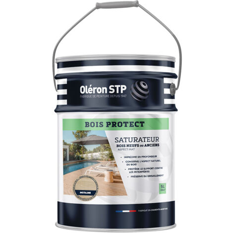 Technima Oléron Saturateur Bois Protect Incolore 5l - Technima