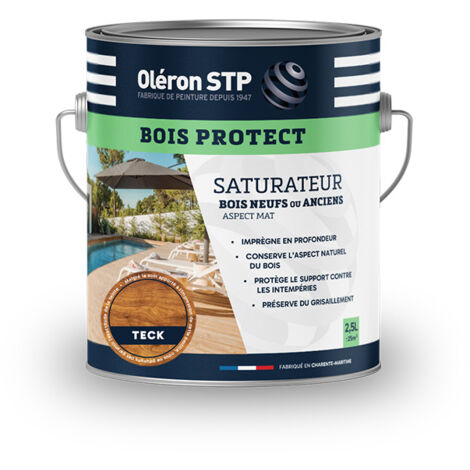 Technima Oléron Saturateur Bois Protect Teck 2,5l - Technima