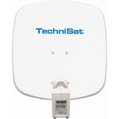 TechniSat DIGIDISH 45, Sat-Spiegel ,weiß, Twin-LNB
