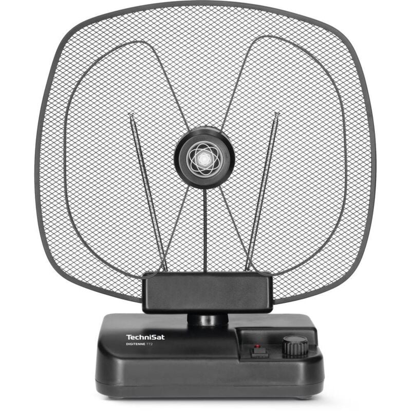 Technisat - Digitenne TT2 Antenne omnidirectionnelle active DVB-T/T2 intérieure, stationnaire, pour prise murale Amplific