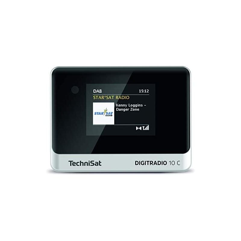 Technisat - digitradio 10 c - Adapter de Dab+ Digital Radio (écran couleur, Bluetooth, télécommande, réveil, idéal pour la mise à niveau des systèmes