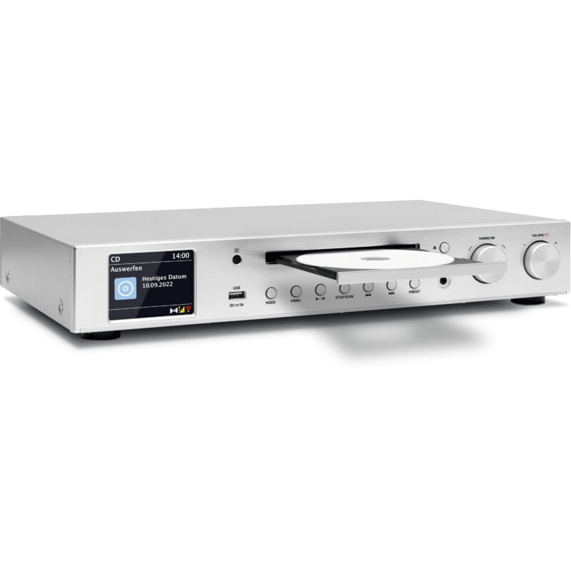 Digitradio 143 cd Radio-Adapter dab, dab+, Internet, ukw aux, Bluetooth®, cd, usb, wlan, i - Technisat