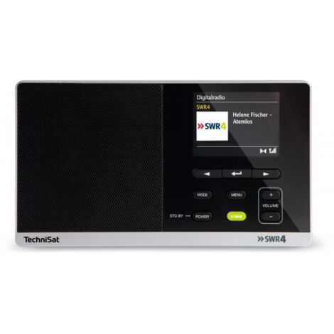 TechniSat DigitRadio 215 SWR 4 - Edition Radio portatile DAB+, FM Nero