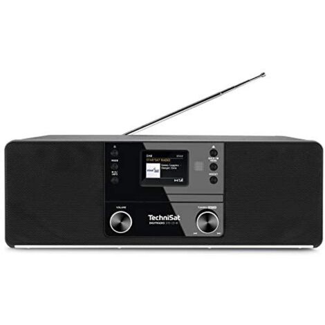 TechniSat DIGITRADIO 370 CD IR Minicadena de música para uso doméstico 10 W Negro
