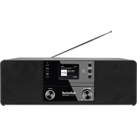 TechniSat DIGITRADIO 370 CD IR Radio da tavolo DAB+, DAB, FM, Internet WLAN, Bluetooth, CD, USB, Internetradio incl. te