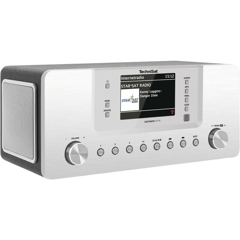 Digitradio 574 ir Radio de table Internet dab+, fm aux, Bluetooth, radio internet, usb argent C924312 - Technisat
