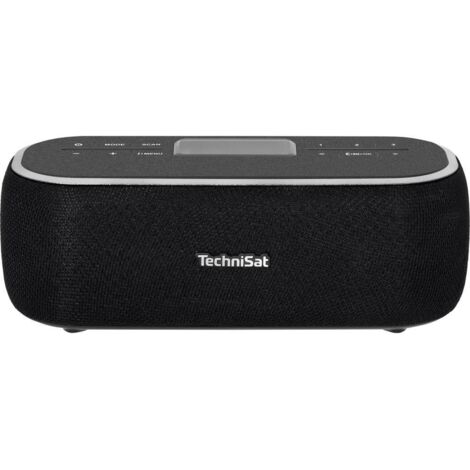 TechniSat DIGITRADIO BT 1 Radio da tavolo DAB+, FM AUX, Bluetooth Vivavoce , incl. Microfono, Funzione allarme, ricaric