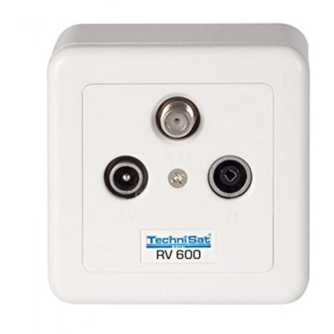 TechniSat SAT-Durchgangsdose RV600-10