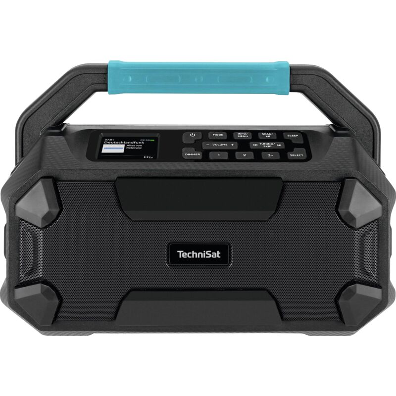 Technisat - viola 231 od Radio de chantier dab+, fm dab+, fm, Bluetooth protégé contre les projections d'eau noir W706663
