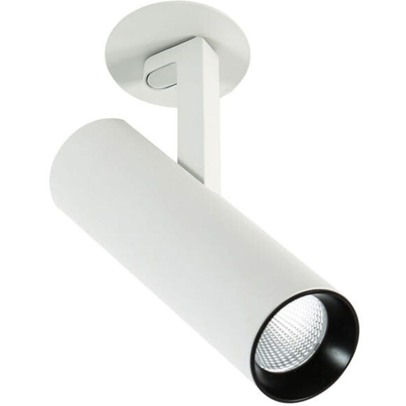 Italux Weiß Bocca White 4000K - Moderne Technische Led-Deckeneinbau Schwarz, Kühl 4000K 1590Lm