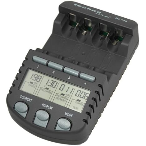 techno-line BC-700 cargador microprocesador pilas AA AAA