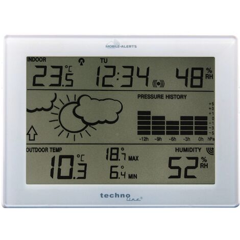 Techno Line Mobile Alerts MA 10410 Mobile Alerts MA 10410 Funk-Wetterstation  Anzahl Sensoren max. 1
