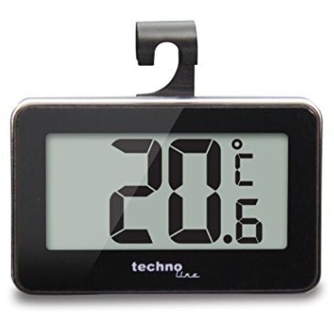 techno line WS 7012 Stazione Meteo, Nero/Argento