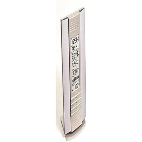 techno line WS 7394, Argento, 9.9x3.2x22 cm